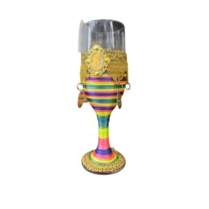 Taça - Colorida Decorada Luxo
