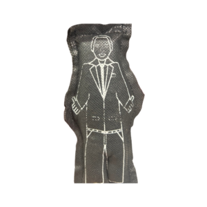Boneco de Pano Preto