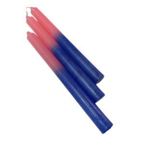 Vela Palito - Rosa/Azul