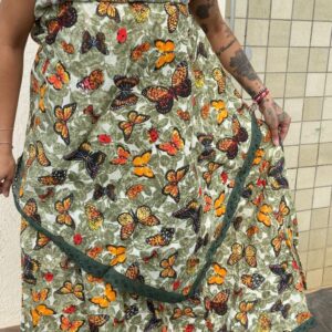 Conjunto Feminino - Baiana 3 peças Estampa Borboletas