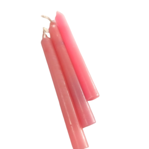 Vela Palito - Rosa Claro