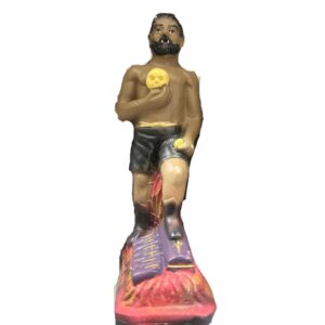 Exú Para Batismo(Sem nome) - Imagem de Gesso 15 cm - 20 cm
