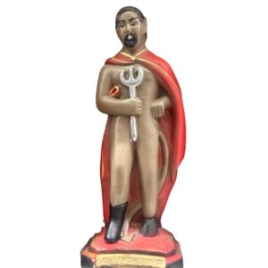 Exú 7 Encruzilhadas - Imagem de Gesso 15 cm - 20 cm