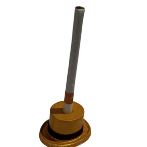 Porta Cigarro - Chapéu Dourado