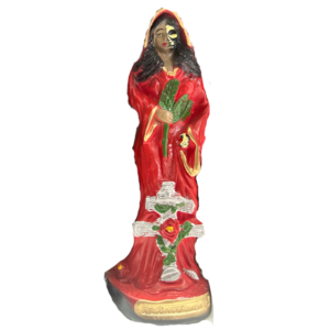 Pomba Gira Rosa Caveira - Imagem de Gesso 15 cm - 20 cm