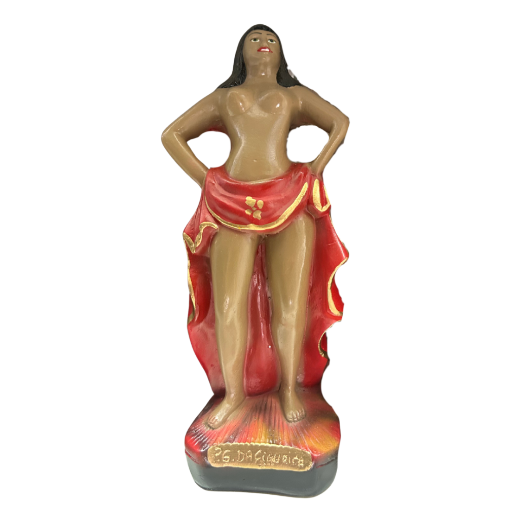 PombaGira da Figueira - Imagem de Gesso 15 cm - 20 cm