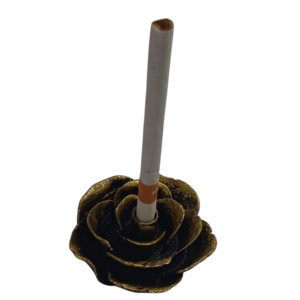 Porta Cigarro - Flor Negra