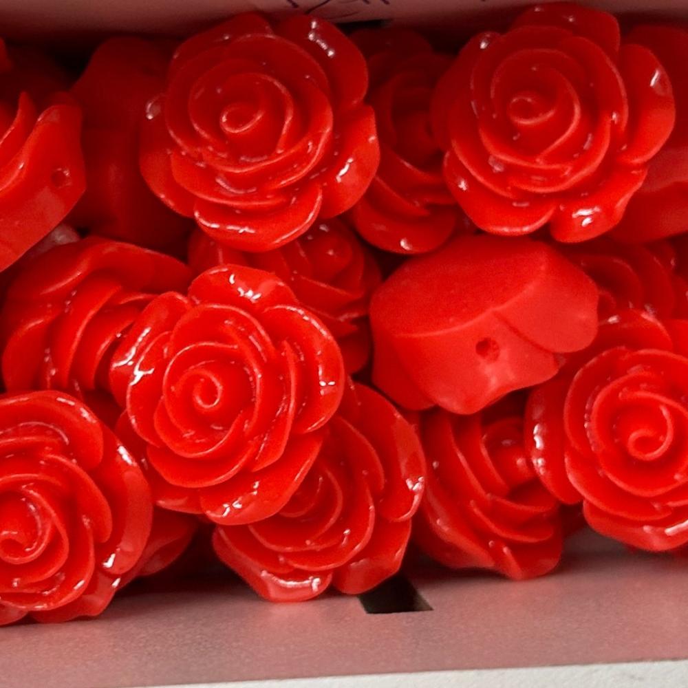 Firma - Rosa vermelha grande