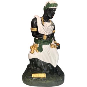 Orixá Ossain - Imagem de Gesso 10 cm - 25 cm