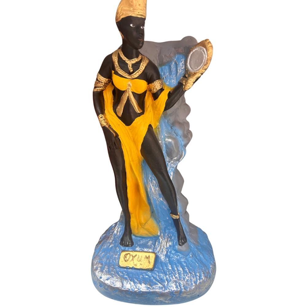 Orixá Oxum - Imagem de Gesso 10 cm - 25 cm