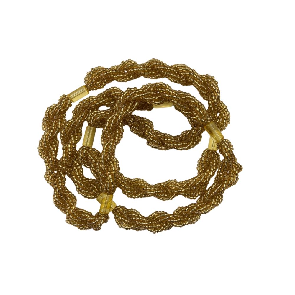 Guia - Braja Trançado Dourado
