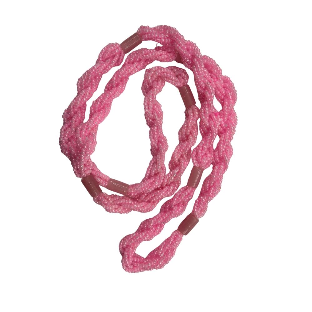 Guia - Braja Trançado Rosa claro