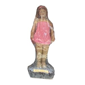 Erê Esmeralda - Imagem de Gesso 15 cm - 20 cm