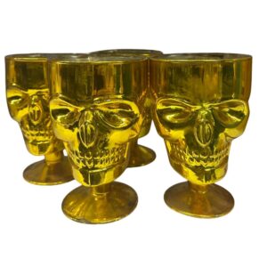 Taça de Caveira Dourada