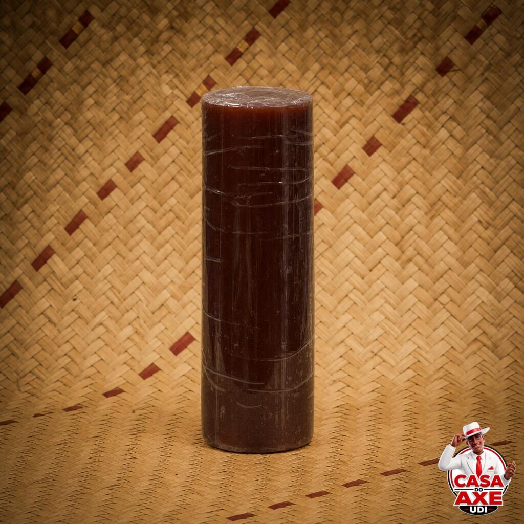 Vela de 7 dias - Marrom | Casa do Axé Udi