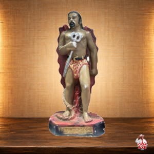 Exú Morcego - Imagem de Gesso 15 cm - 20 cm | Casa do Axé Udi