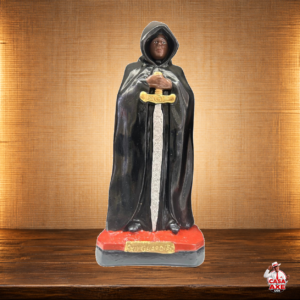 Exú Guardião - Imagem de Gesso 15 cm - 20 cm | Casa do Axé Udi