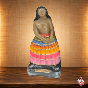 Pomba Gira 7 Saias - Imagem de Gesso 15 cm - 20 cm | Casa do Axé Udi