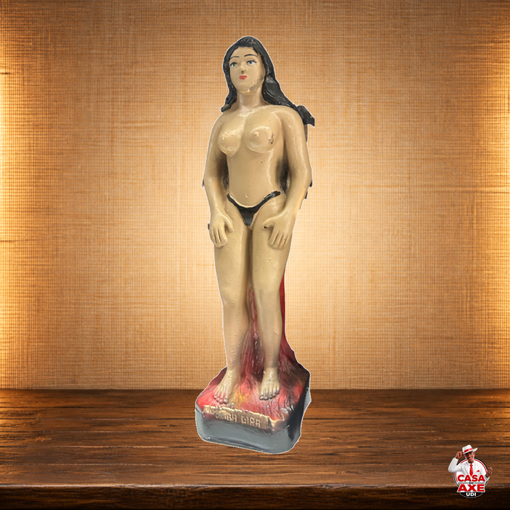 Pomba Gira Para Batismo(Sem nome) - Imagem de Gesso 15 cm - 20 cm | Casa do Axé Udi