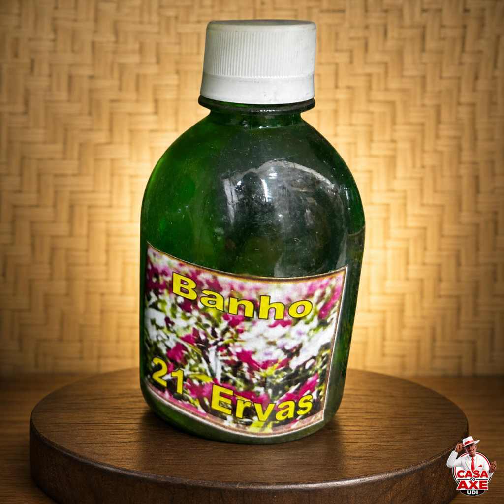 Banho 21 Ervas - 250ML | Casa do Axé Udi