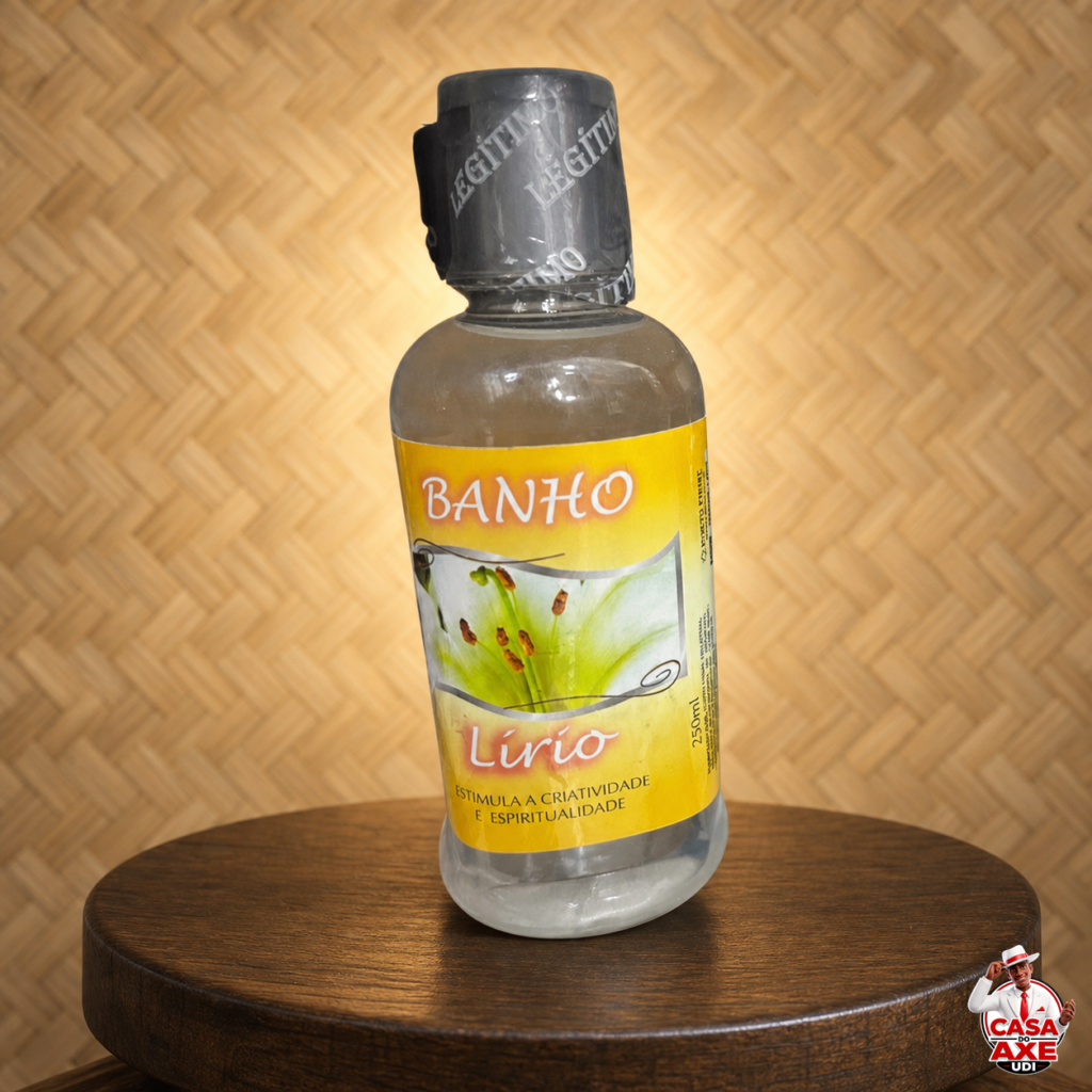 Banho Lírio -250ML | Casa do Axé Udi