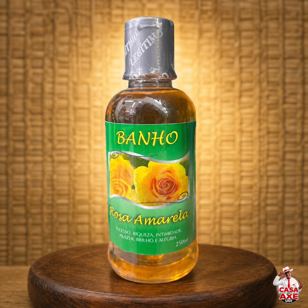 Banho Rosa Amarela - 250ML | Casa do Axé Udi
