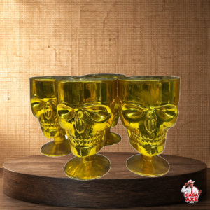 Taça de Caveira Dourada | Casa do Axé Udi