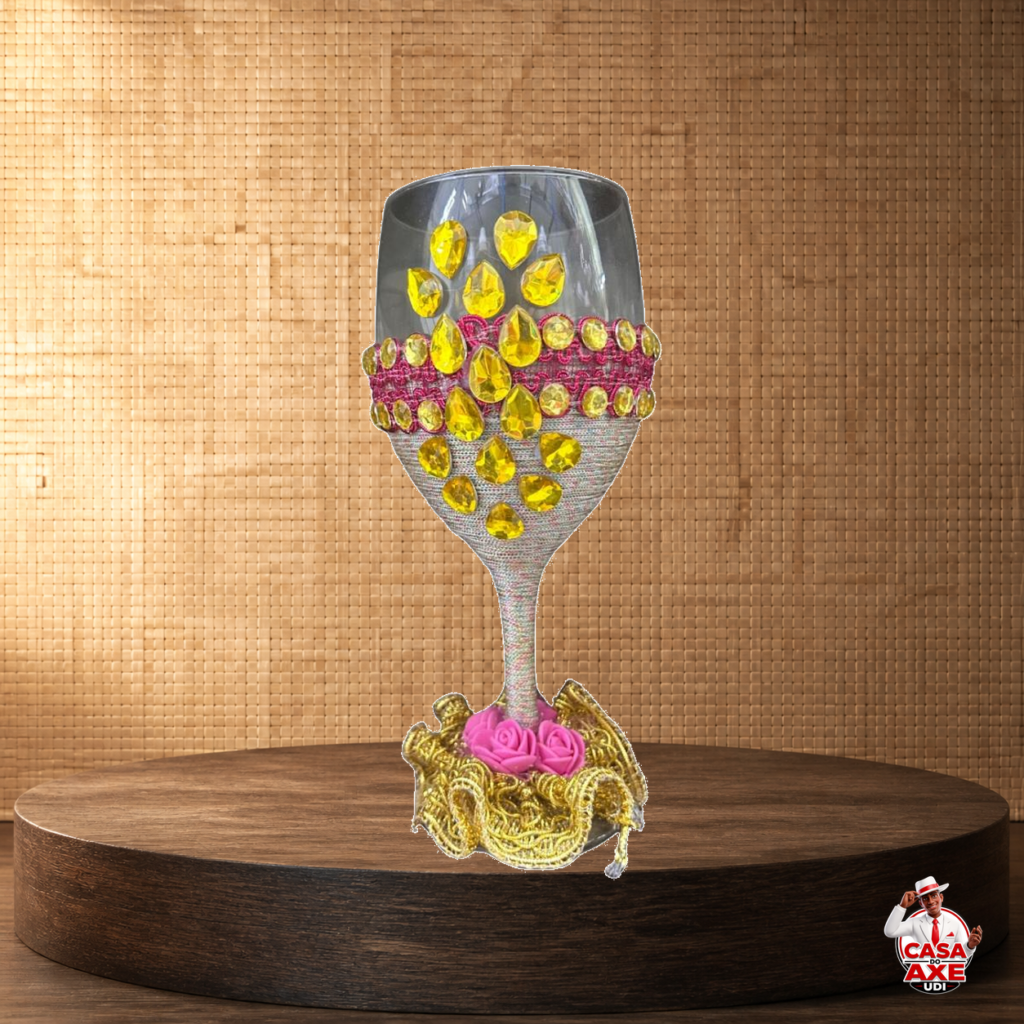 Taça - Decorada de luxo | Casa do Axé Udi