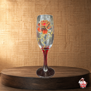 Taça Com Rosa | Casa do Axé Udi