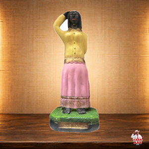 Preta Velha - Vovó Maria Redonda 15 cm - 20 cm | Casa do Axé Udi