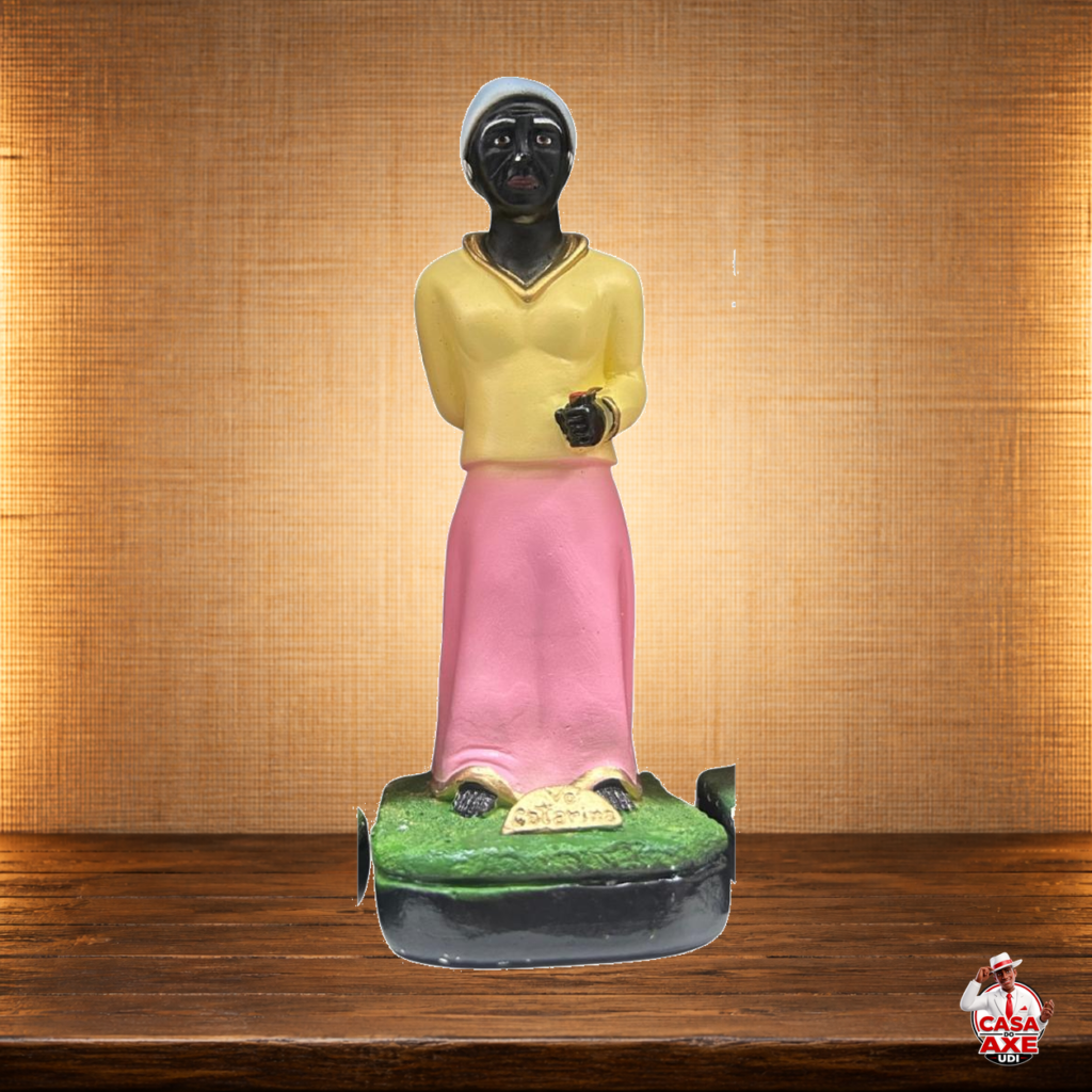 Preta Velha - Vó Catarina 15 cm - 20 cm | Casa do Axé Udi