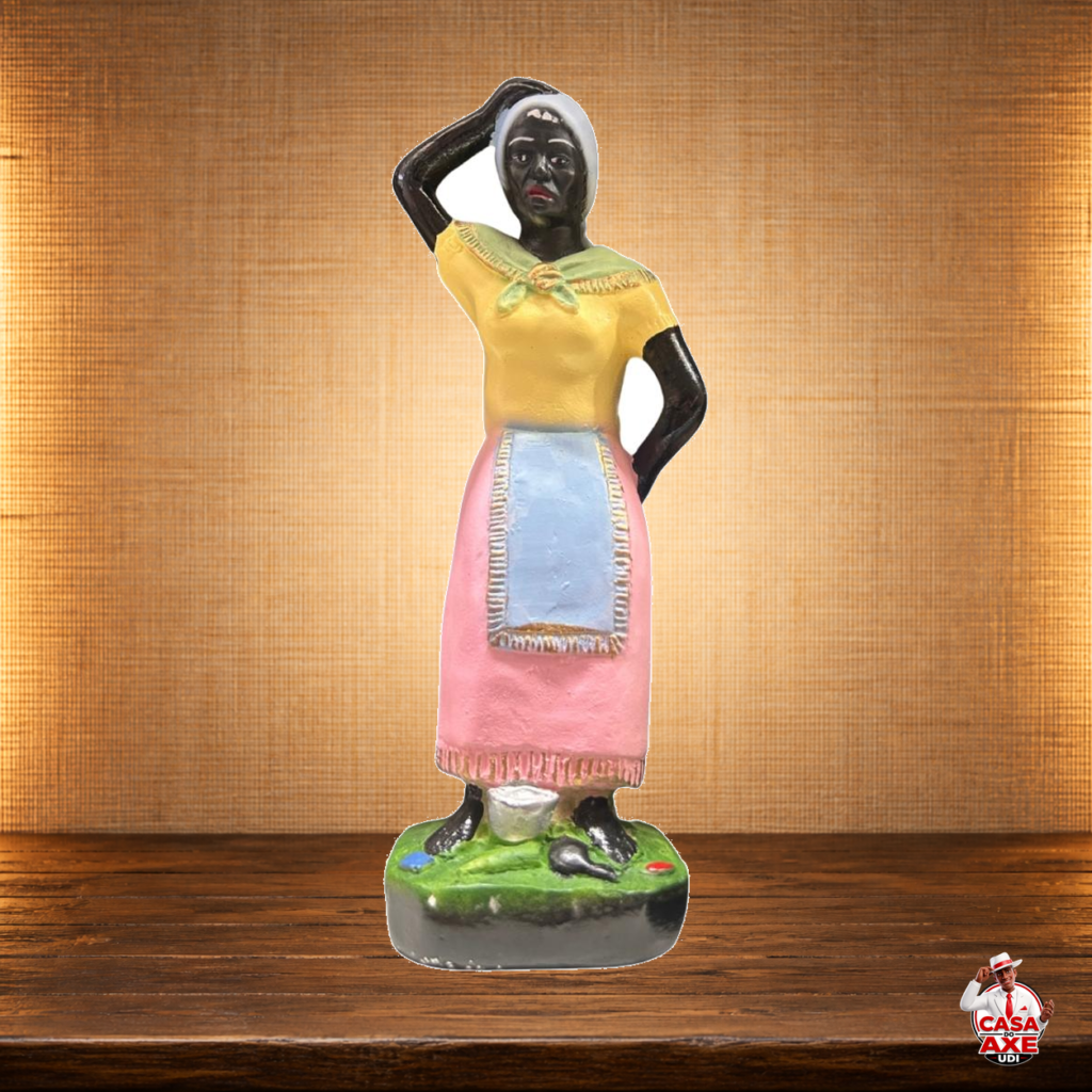 Preta Velha Para Batismo (Sem Nome) 15 cm - 20 cm | Casa do Axé Udi