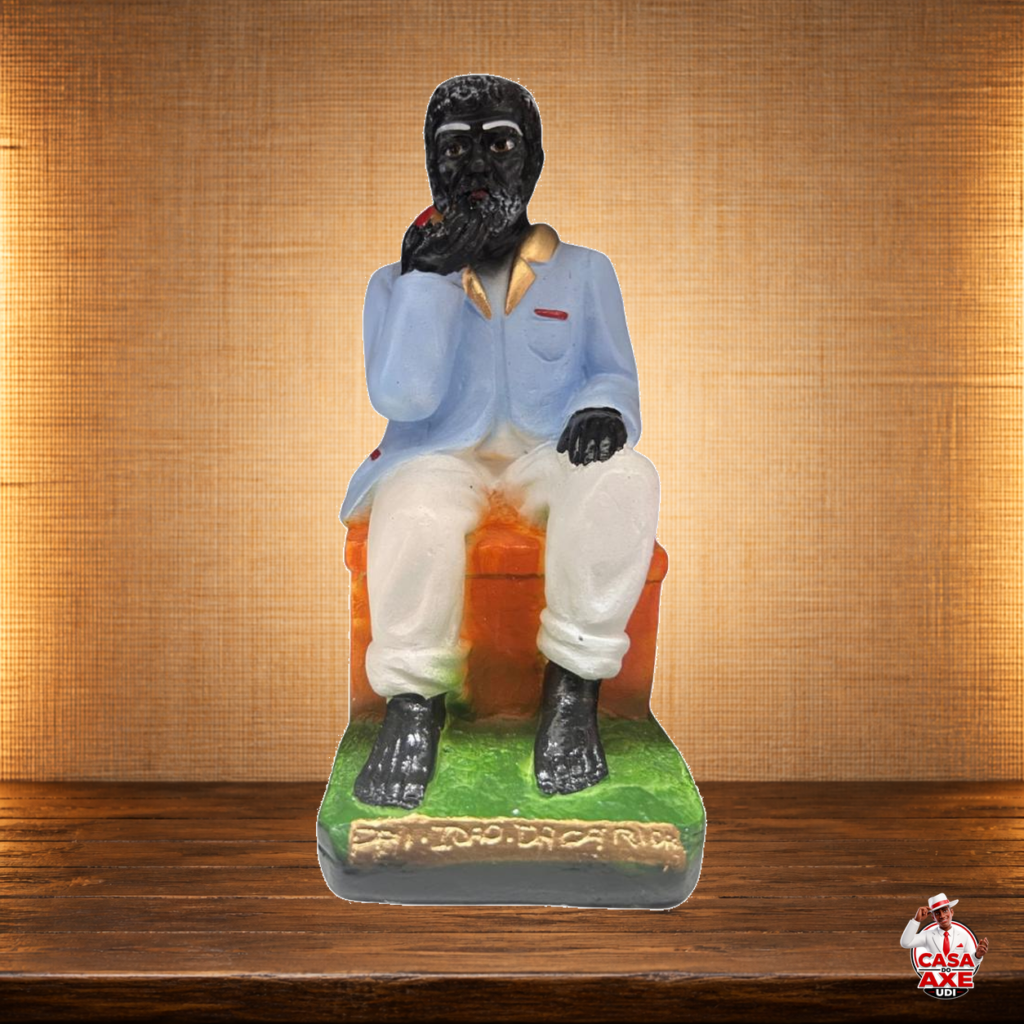 Preto Velho - João da Angola 15 cm - 20 cm | Casa do Axé Udi