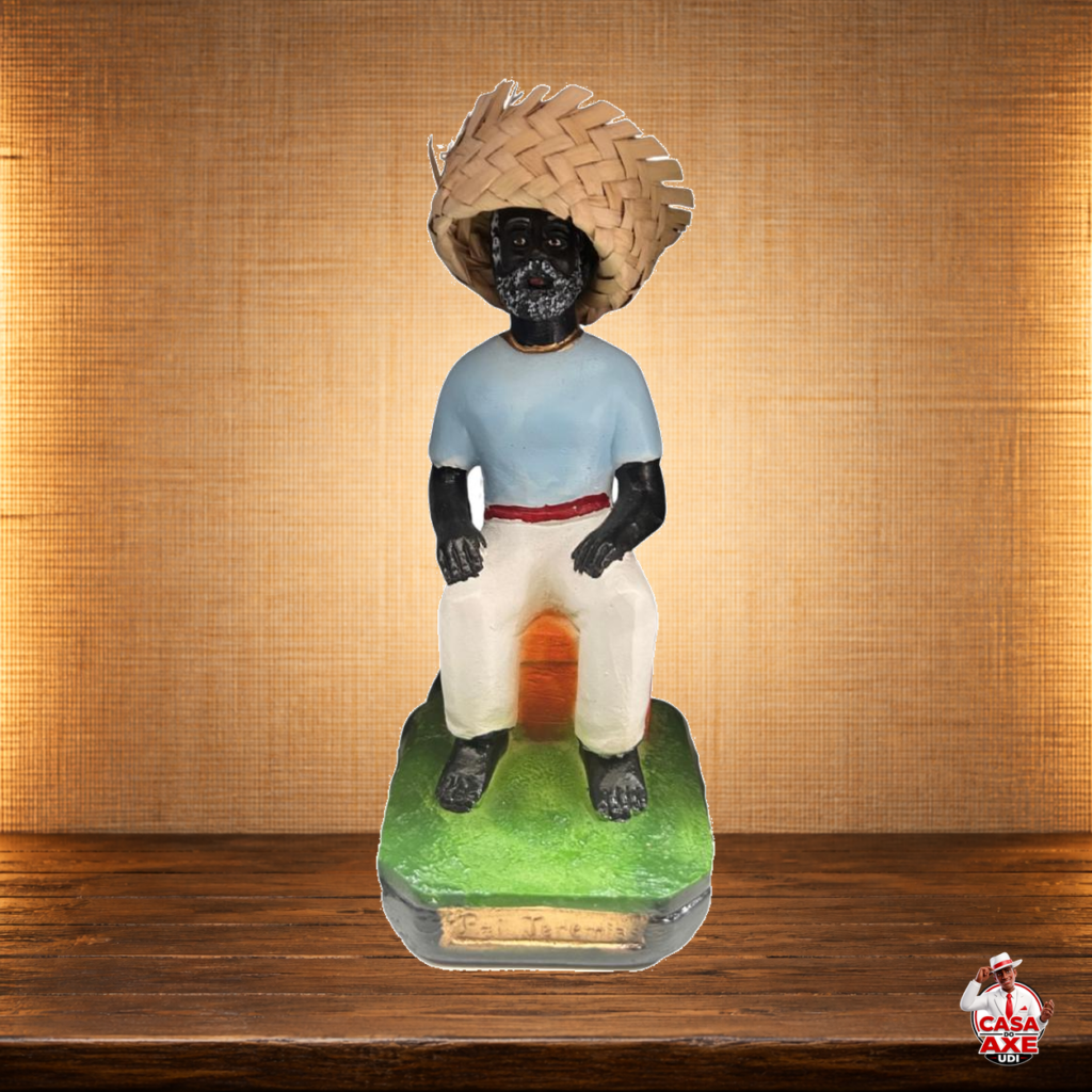 Preto Velho - Pai Jeremia 15 cm - 20 cm | Casa do Axé Udi