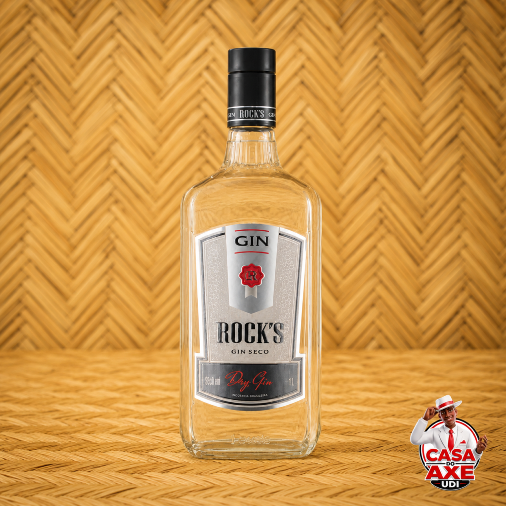Gin Rock's Seco - 1l | Casa do Axé Udi