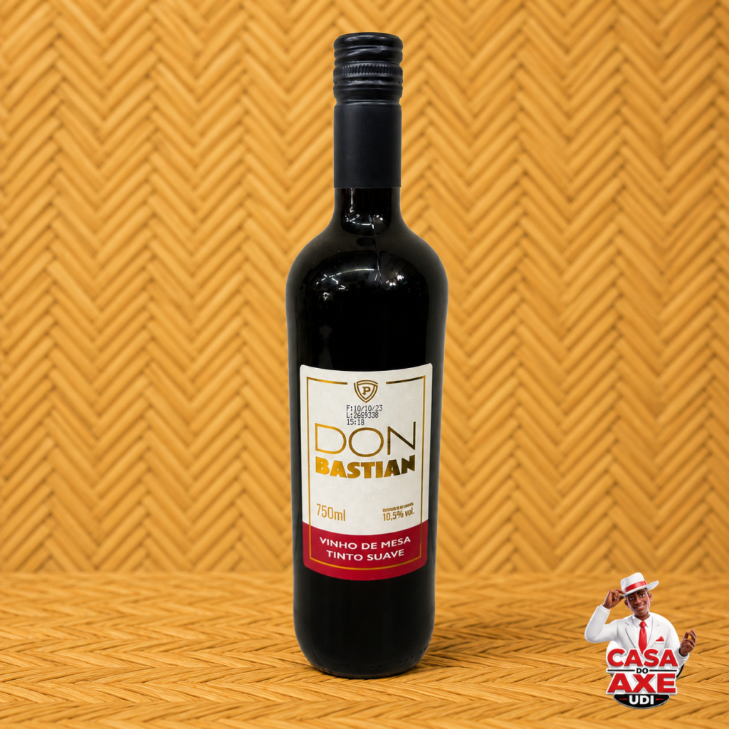 Vinho Tinto Suave Don Bastian - 750ml | Casa do Axé Udi