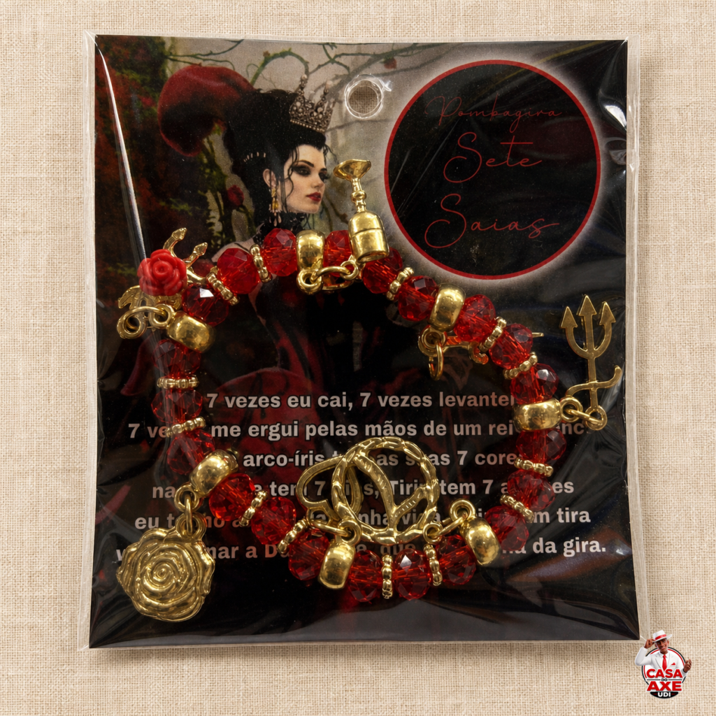 Pulseira - Pombagira Sete Saias | Casa do Axé Udi