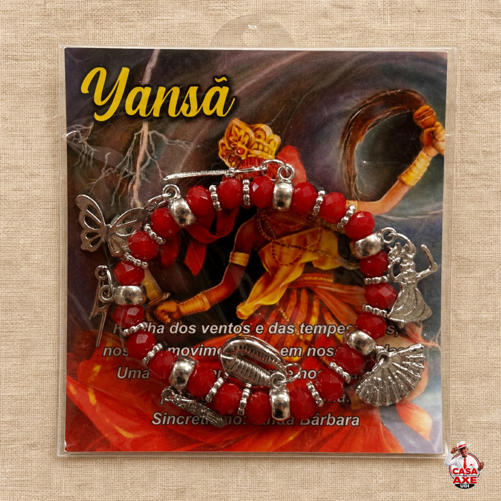 Pulseira - Yansã | Casa do Axé Udi