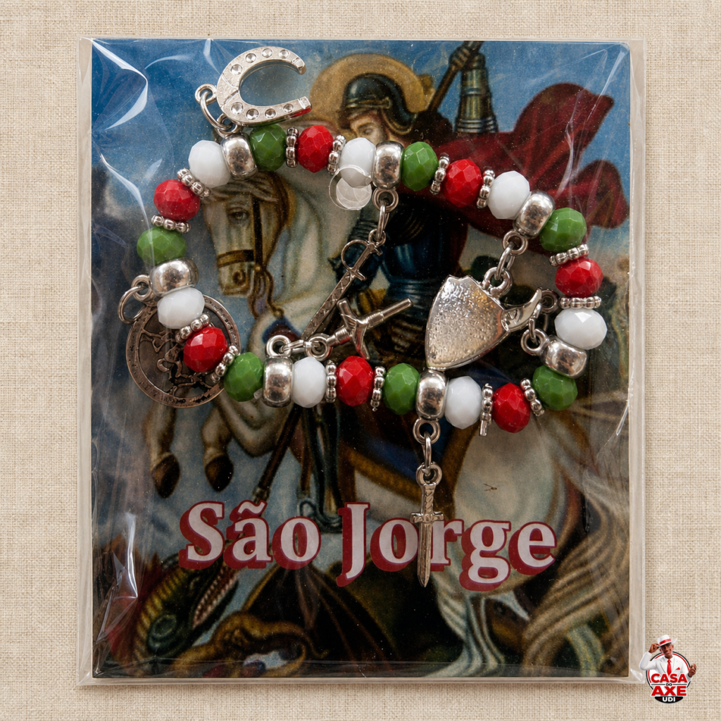 Pulseira - São Jorge | Casa do Axé Udi