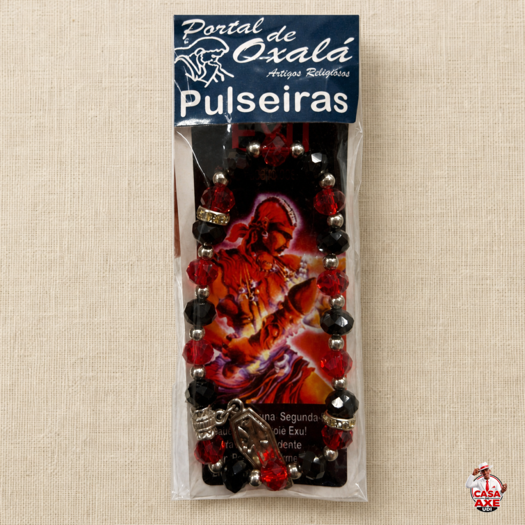 Pulseira - Exu | Casa do Axé Udi
