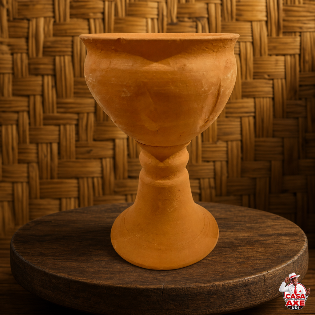 Taça - Barro 14cm | Casa do Axé Udi
