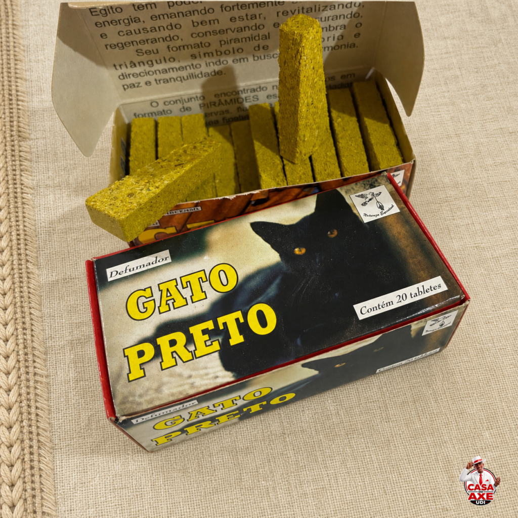 Defumador - Gato Preto | Casa do Axé Udi