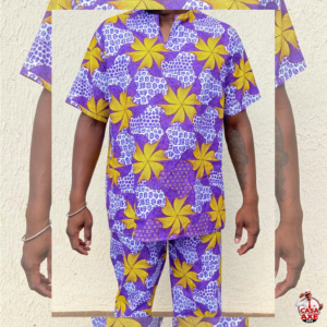 Conjunto Masculino - Ankara Bata e Calça | Casa do Axé Udi