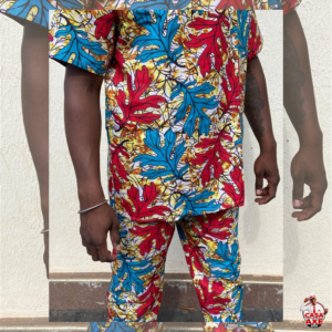 Conjunto Masculino - Ankara Bata e Calça | Casa do Axé Udi