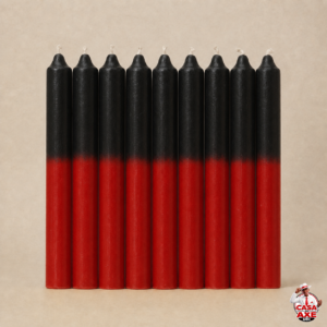 Vela Palito - Preto/Vermelho | Casa do Axe Udi