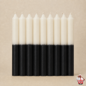 Vela Palito - Branco/Preto | Casa do Axe Udi