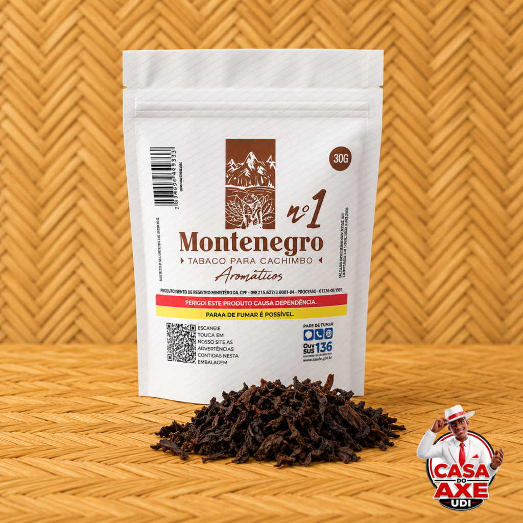 Tabaco Montenegro Aromático nº1 | Casa do Axe Udi