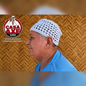 Ekete de Crochê Branco | Casa do Axe Udi