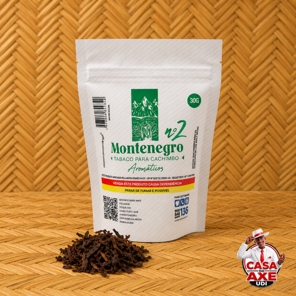 Tabaco Montenegro Aromático nº2 | Casa do Axe Udi