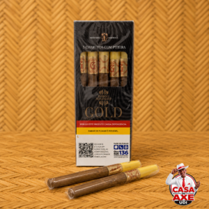 Charutos Gold com Piteira | Casa do Axe Udi